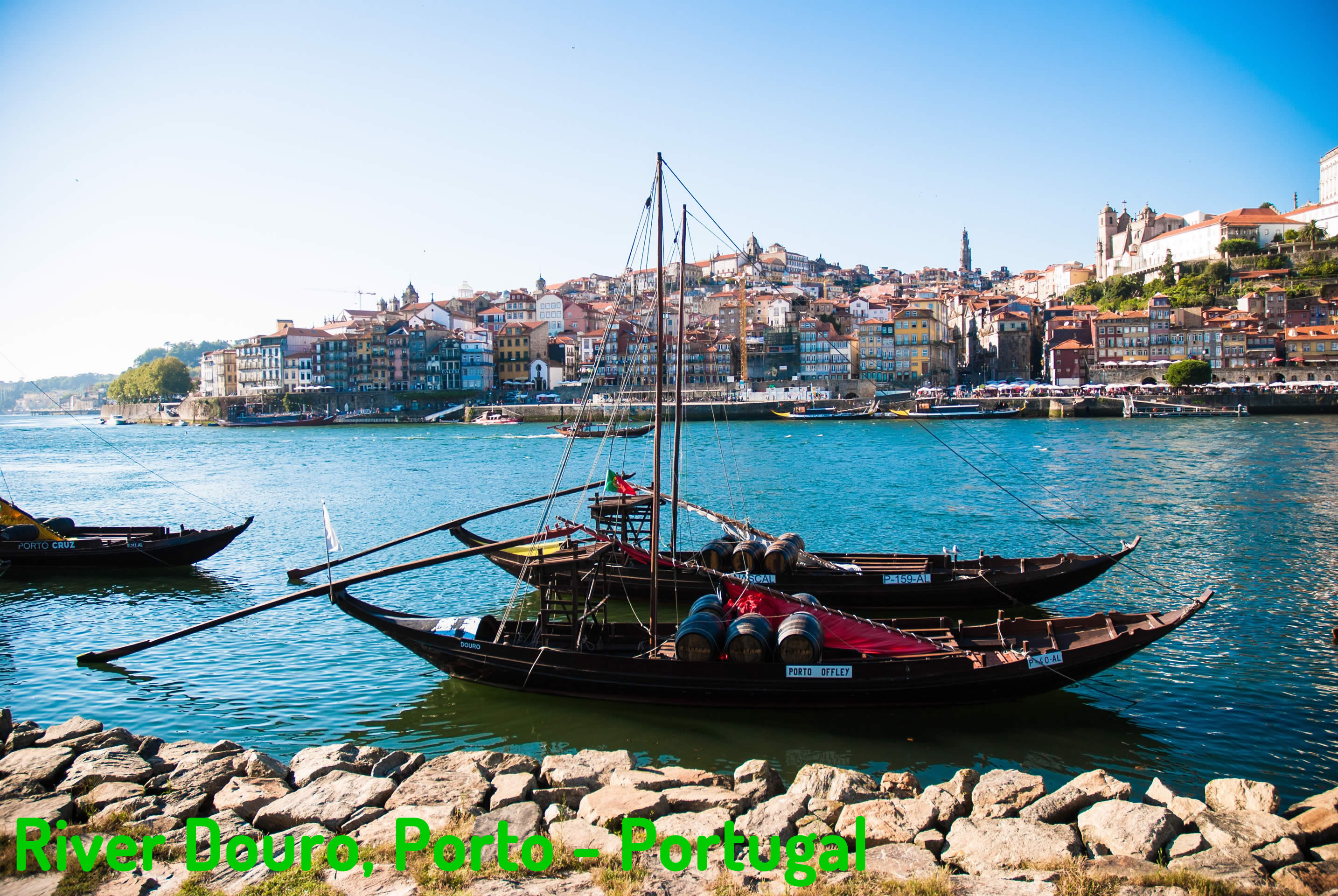 douro nehri porto portekiz